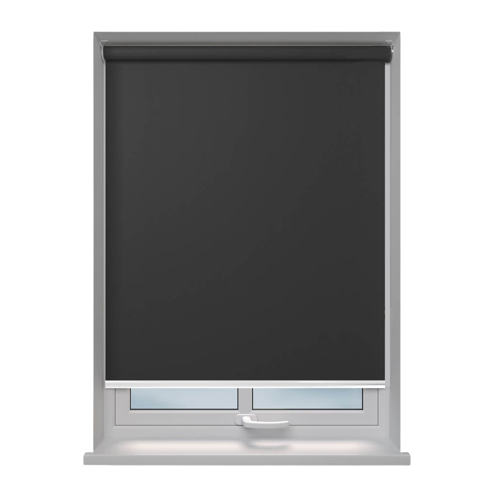 Made-To-Measure Smart Blackout Blind In Black