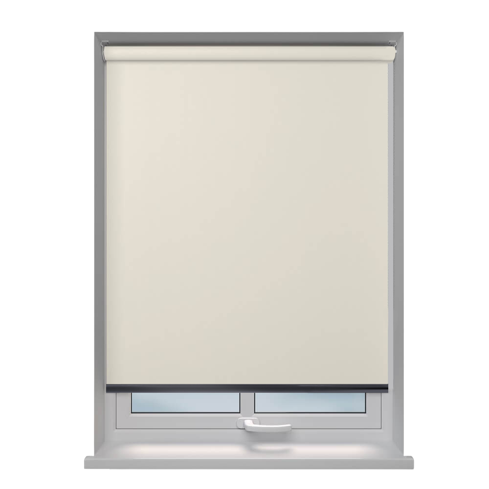 Made-To-Measure Smart Blackout Blind In Cream