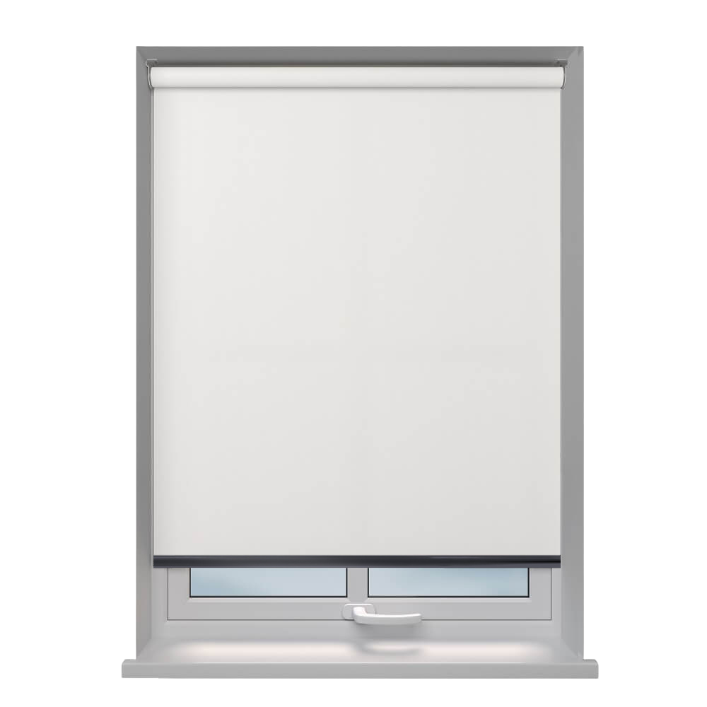 Made-To-Measure Smart Dimout Blind In White